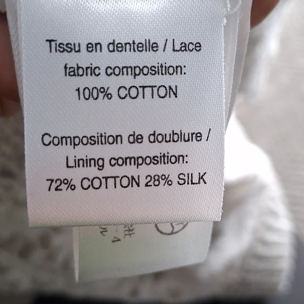 SEE BY CHLOE Women’s Lace Pullover Sweater Milk Color Size Medium - Picture 13 of 13